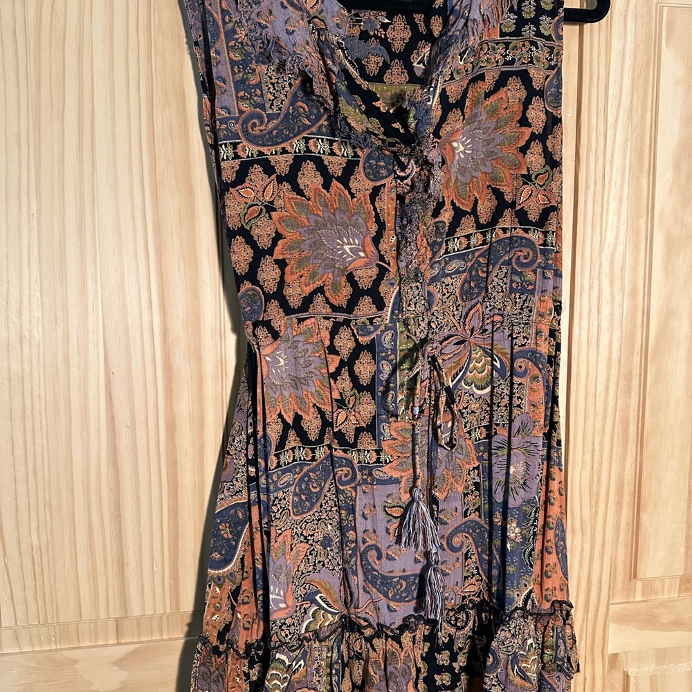 Floral Bohemian Dress - Multicolor